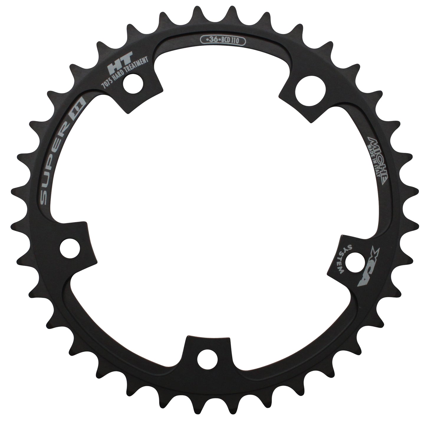 Plateau route 5 bras Miche Ultra Torque D110 36D int Campagnolo 11V