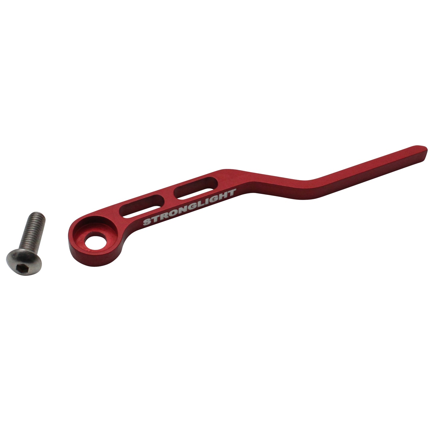 Anti-saut de Chaîne vélo Route Stronglight patte anti-déraillement alu rouge
