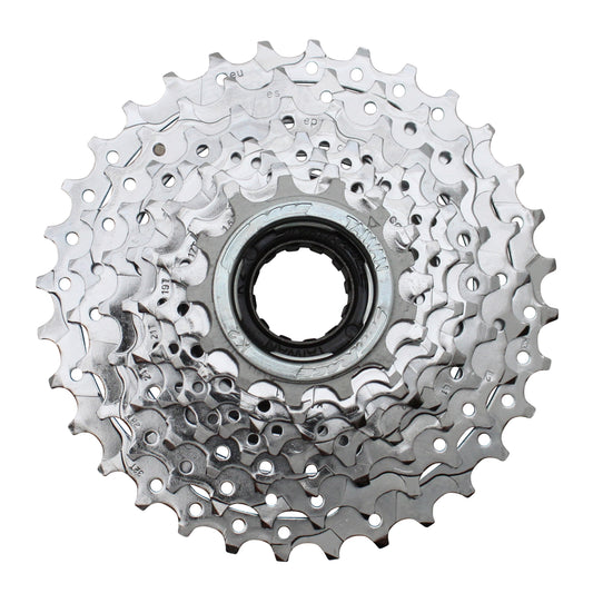 Sunrace 8-speed 13-32 silver indexed freewheel for e-bike