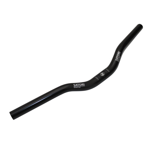 Cintre City single speed - fixie alu noir 25,4 l480 -rise 25mm