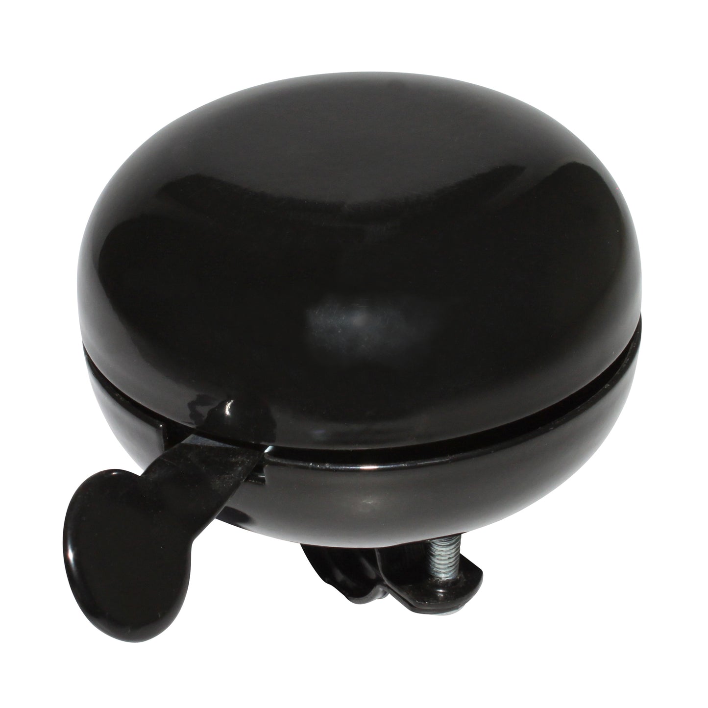 Sonnette timbre vélo PCP acier noir diamètre 80 mm