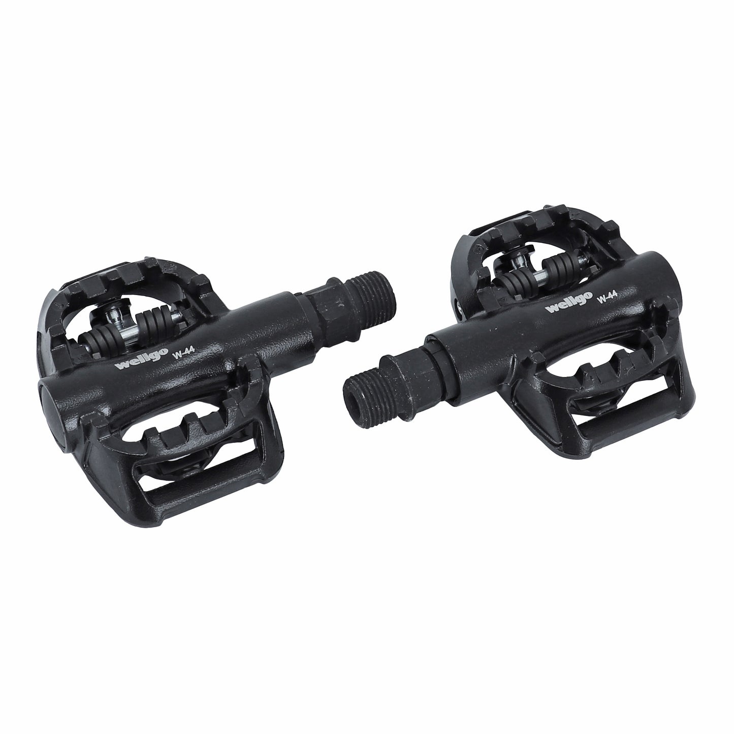 Wellgo versatile SPD clipless MTB pedals + cleats