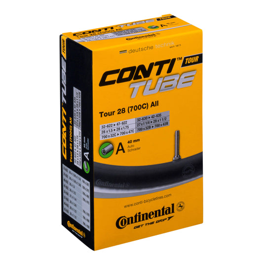 Chambre à air vélo 700 x 32-47 Continental valve standard
