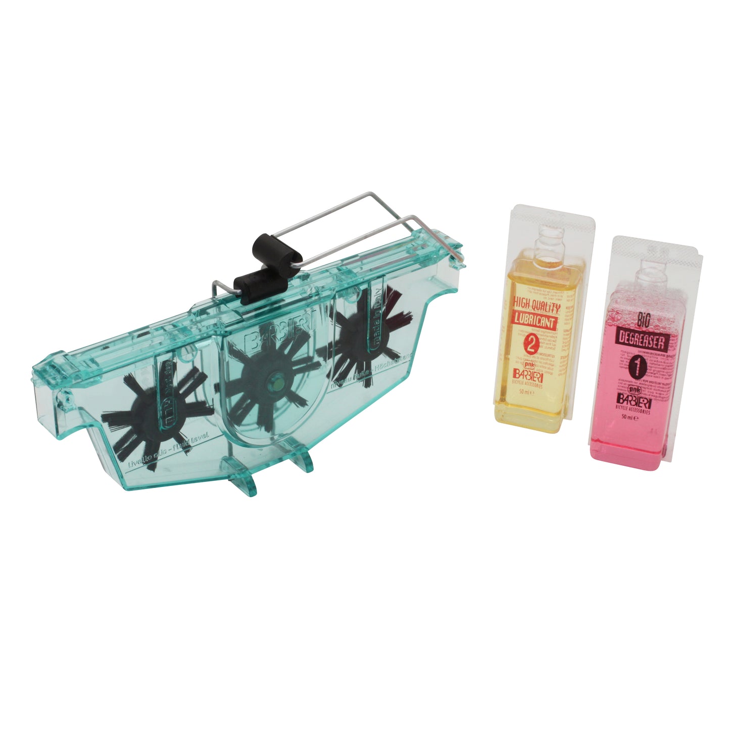 Nettoyeur / outil de lavage chaîne vélo storm avec dégraissant + lubrifiant