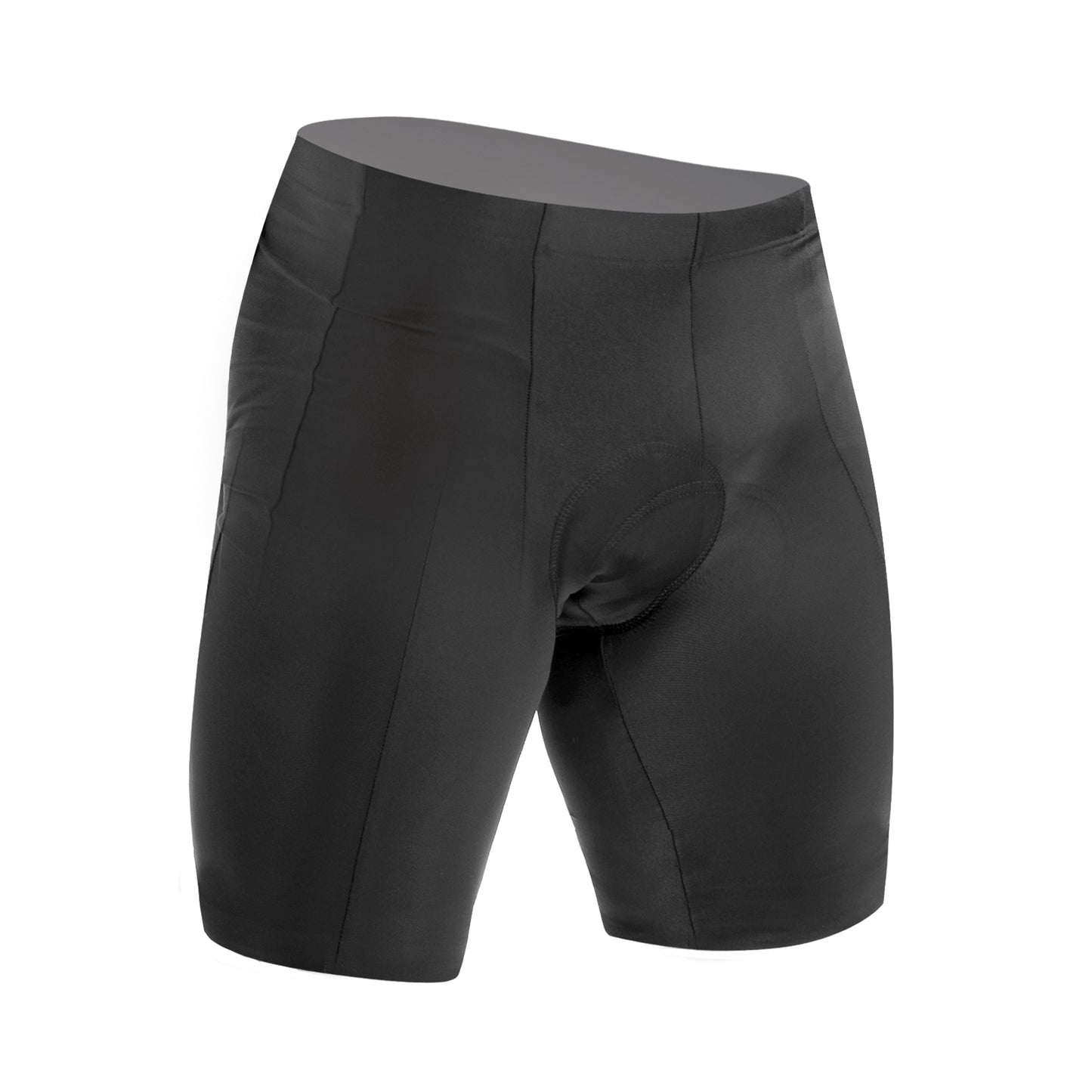 Cuissard court Gist sans bretelles fond 3 density noir (5001)