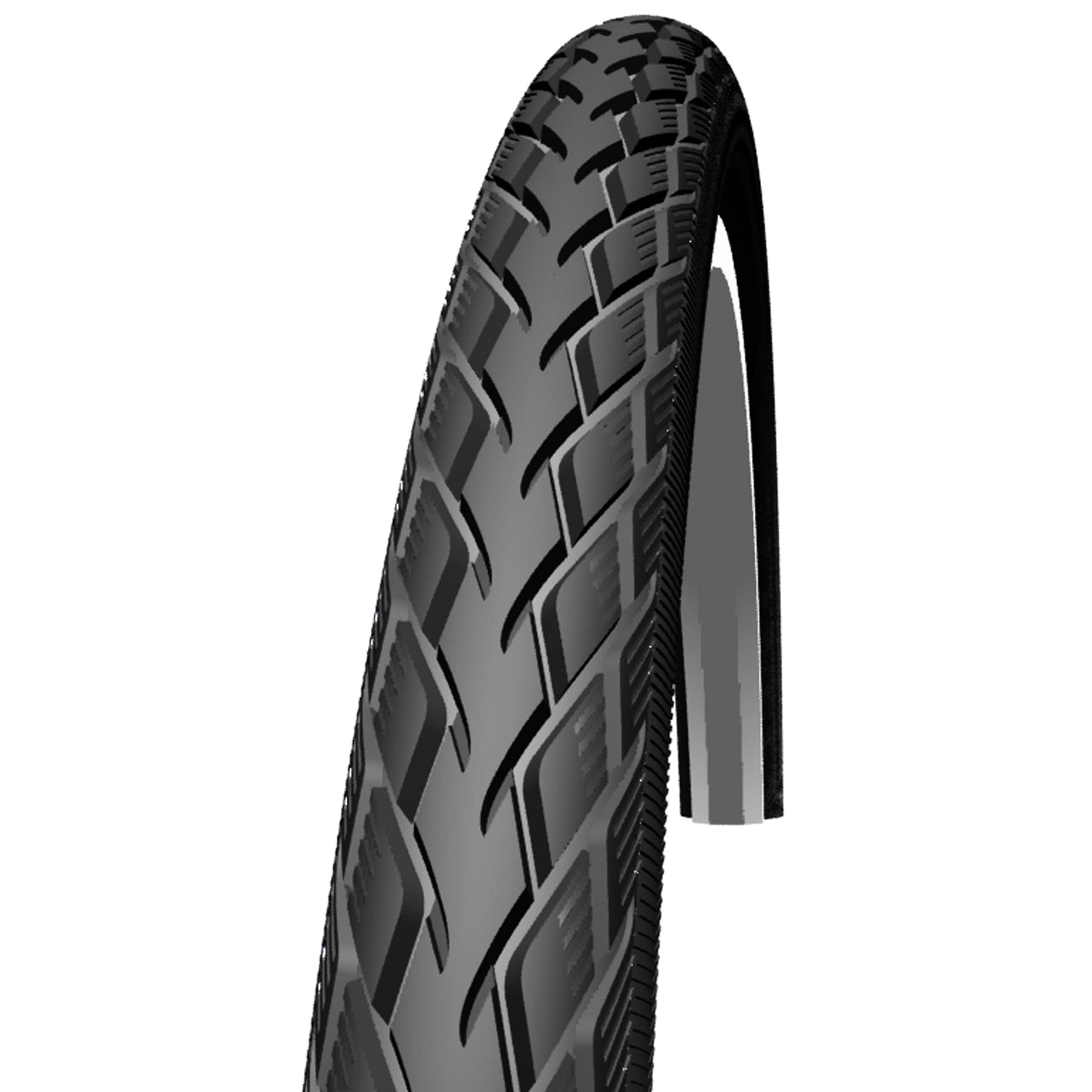 Pneu VTT Urbain 26 X 2.00 Schwalbe Marathon Noir TR (50-559) Renfort flanc Reflex Compatible VAE
