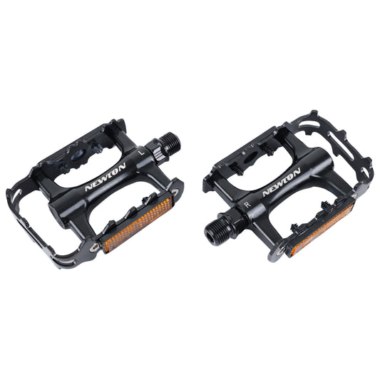 Newton black aluminum MTB pedal aluminum cage 9/16