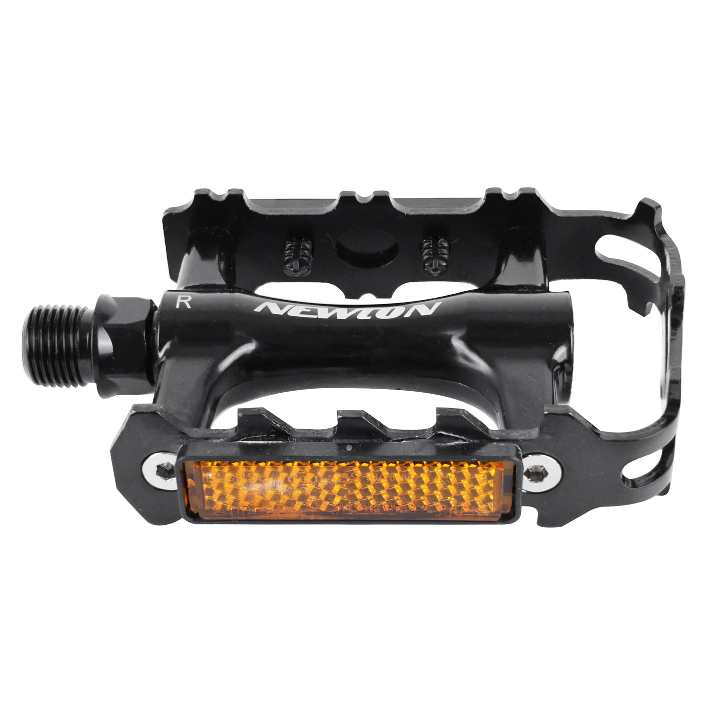 Newton black aluminum MTB pedal aluminum cage 9/16