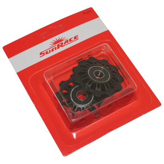 Galet dérailleur Sunrace 11 dents base pour dérailleur 9-8-7v. m97-m91-m57-m41 - compatible Shimano 9-10-11v.