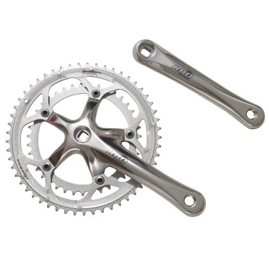 Sunrace R80 Road Crankset Silver 170 52x42 107 Bottom Bracket