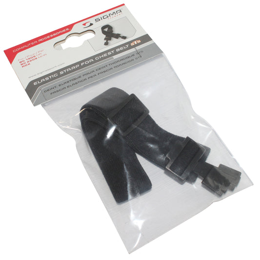 Sangle élastique pour ceinture émetteur bout fixation carré