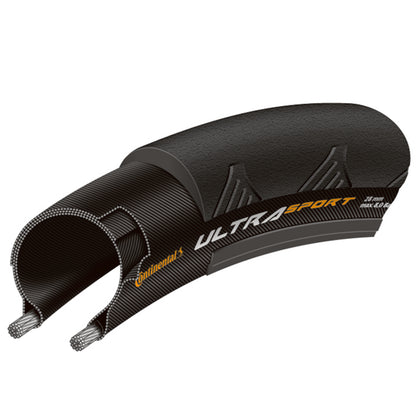 Road Tyre 700 X 23 Continental Ultra Sport 3 Black TS (23-622)