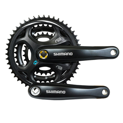Shimano Altus MTB Crankset Black 170 48x38x28 Bottom Bracket 123