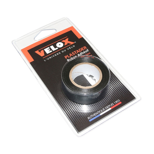 Ruban guidon VELOX Plastader noir 20mm x 8m carte