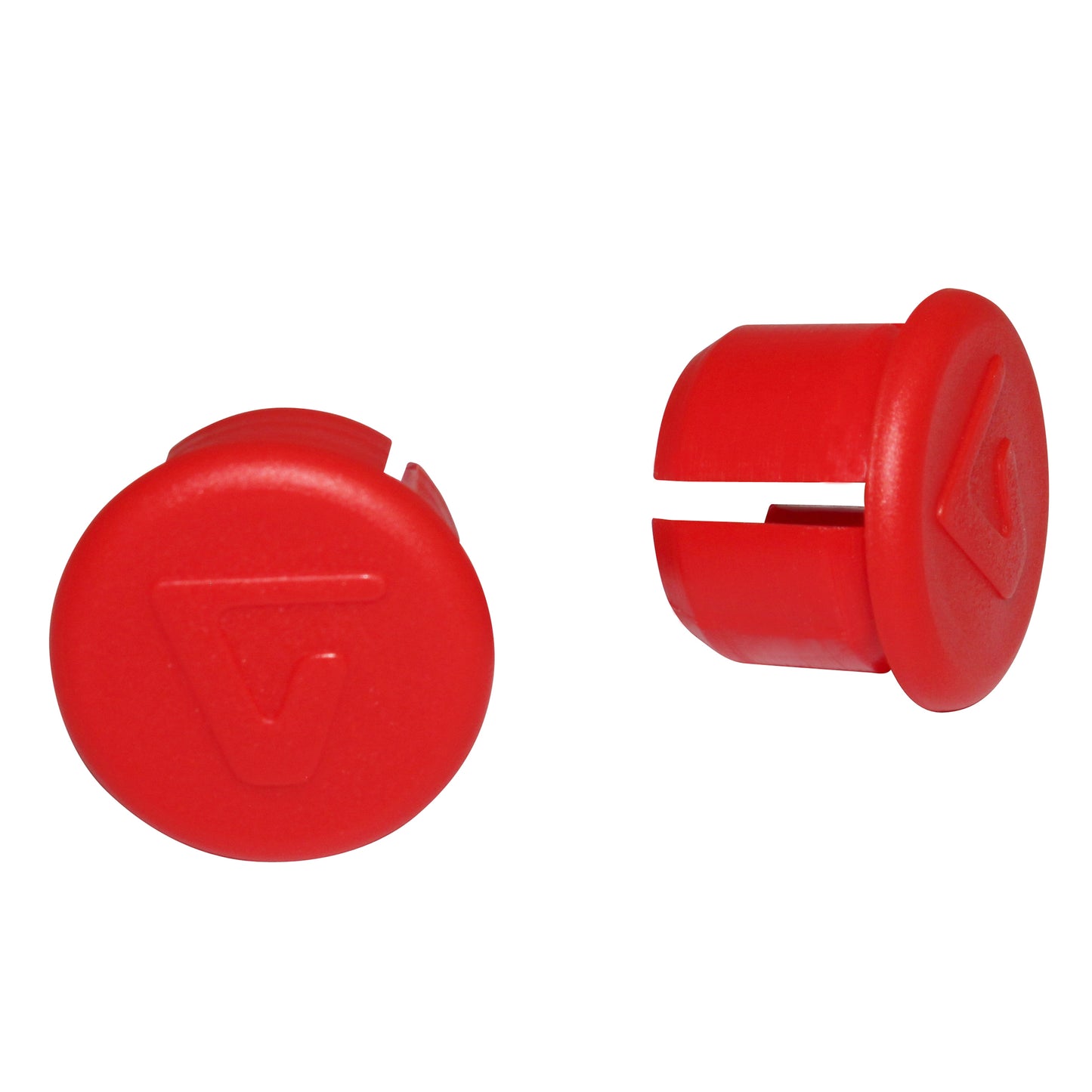 Bouchons cintre route VELOX rouge paire