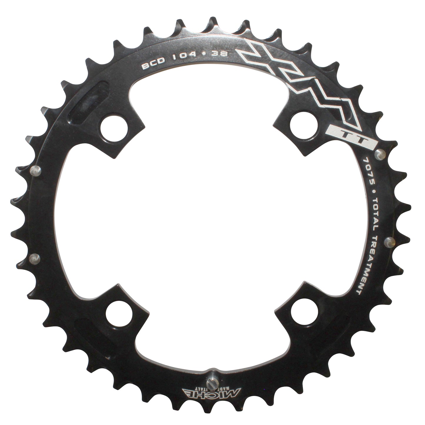 Miche D104 4-bolt e-bike chainring for Yamaha 38T external triple