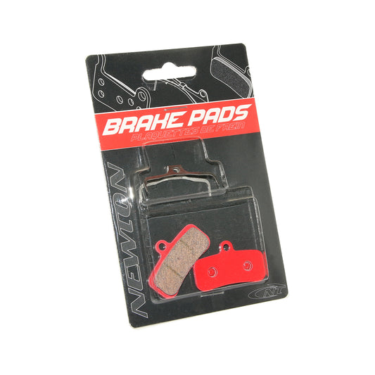 Plaquettes frein VTT Newton Metal Sintered pour Shimano XTR XT SLX