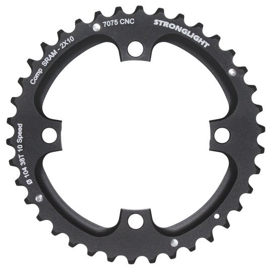 Plateau VTT 4 bras Stronglight D104 pour SRAM XO double 38D