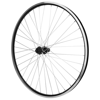 Roue PCP VTC patin blocage 700x35 PCP arrière alu noir moyeu Shimano