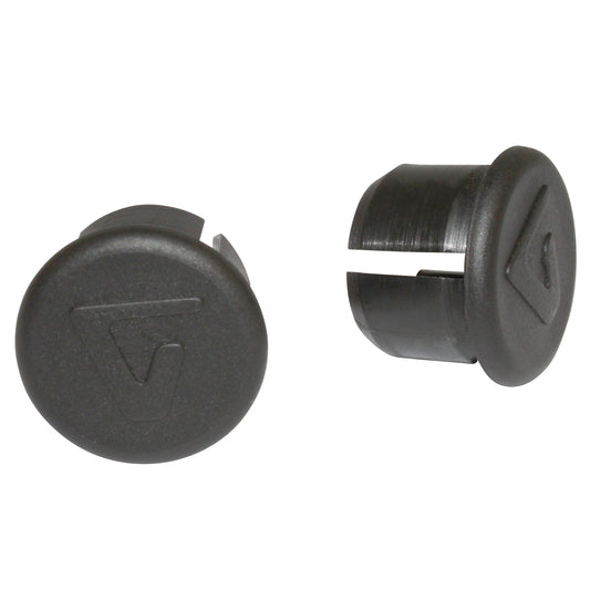 Bouchons cintre route VELOX noir paire