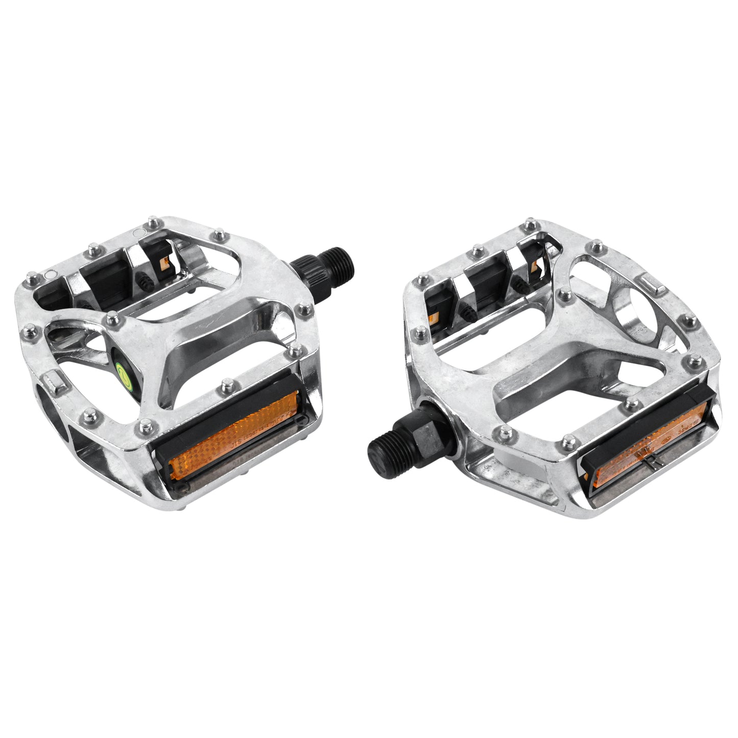 Pédale BMX Newton alu argent 9/16