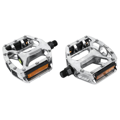 Pédale BMX Newton alu argent 9/16