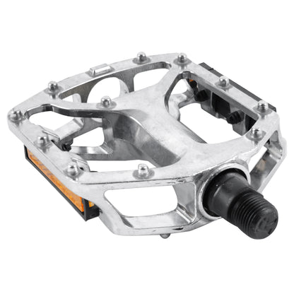 Pédale BMX Newton alu argent 9/16