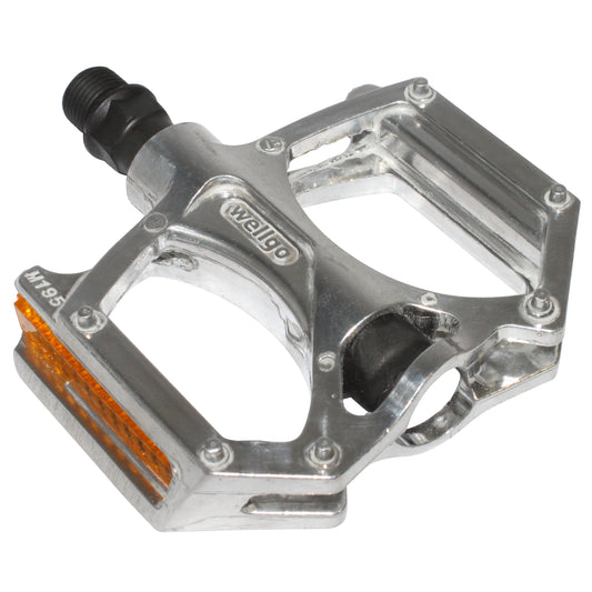 BMX MTB Newton Aluminum Pedal Silver 9/16