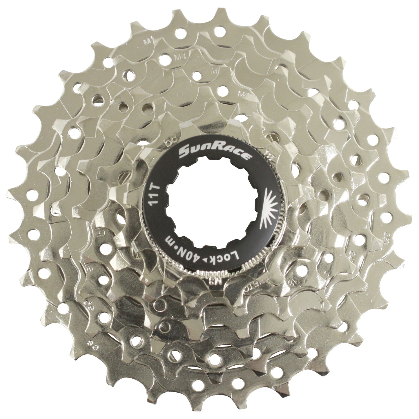 Cassette 7v. Sunrace m63 11-28 VTT pour Shimano-Sram nickel (11-13-15-18-21-24-28)