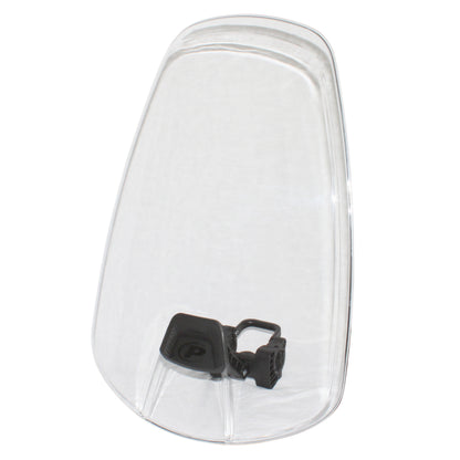 Polisport clear handlebar-mounted screen