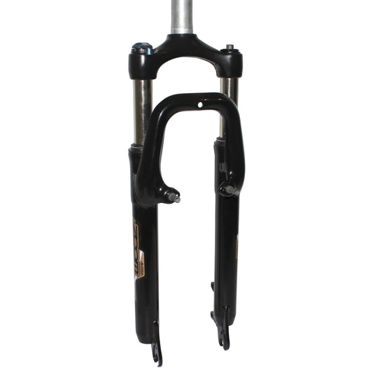 Fourche VTC 28 " Zoom misera ressort noir réglable-blocâble deb. 50mm pivot lisse 1''1-8-28,6 longueur 300mn