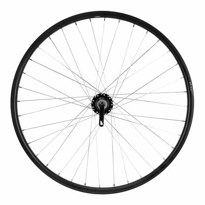 Roue PCP VTT disque blocage 26" arrière noir double paroi moyeu disque