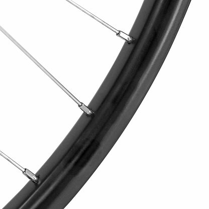 Roue PCP VTT disque blocage 26" arrière noir double paroi moyeu disque