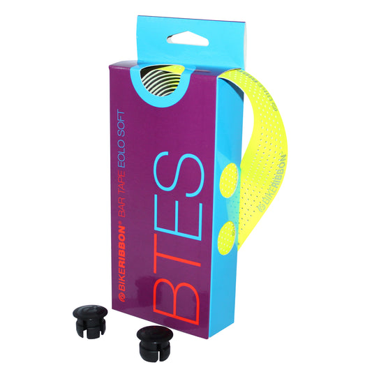 Ruban guidon Bikeribbon Eolo Soft jaune fluo