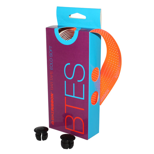 Ruban guidon Bikeribbon Eolo Soft orange fluo