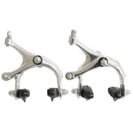 Etrier frein route/fixie Newton alu argent 41/51mm pour roue 700 (paire)