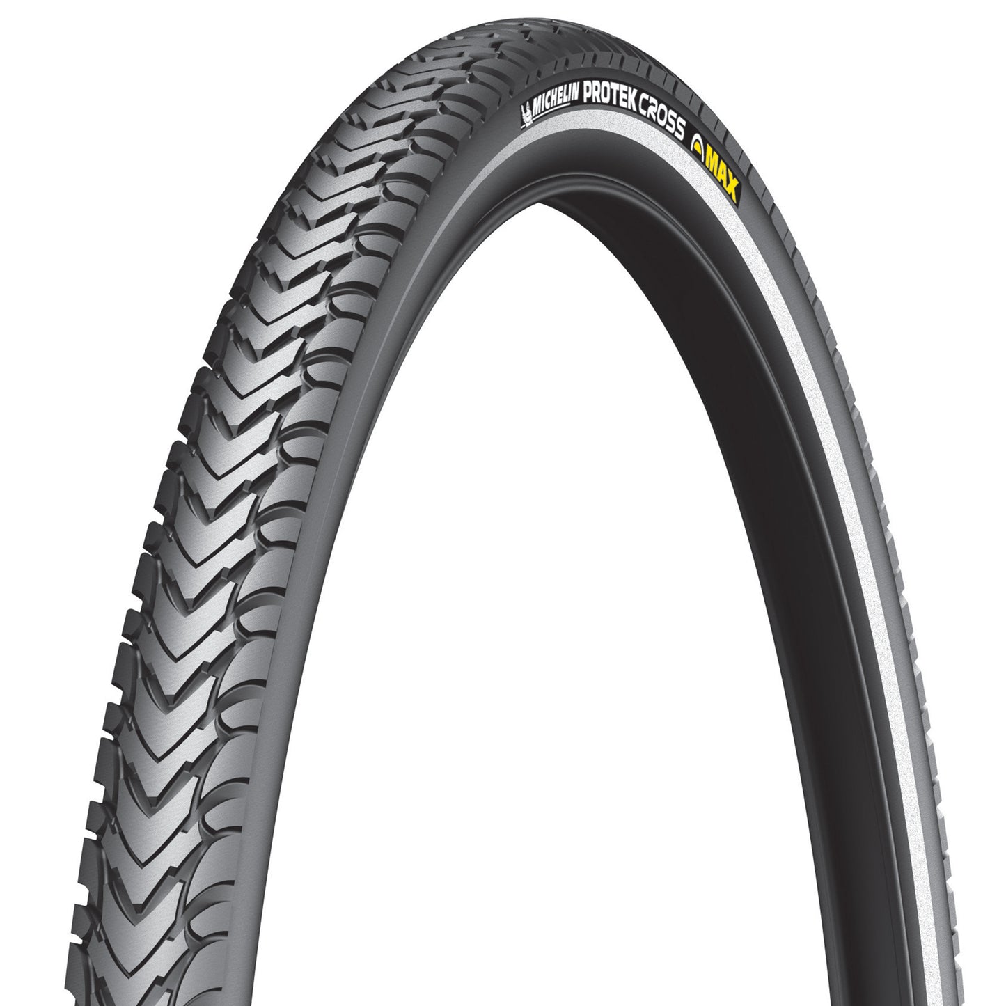 Pneu VTC Urbain 700 X 40 (29 x 1,50) Michelin Protek Max Renfort 5mm Noir TR (40-622) flanc Reflex Compatible VAE