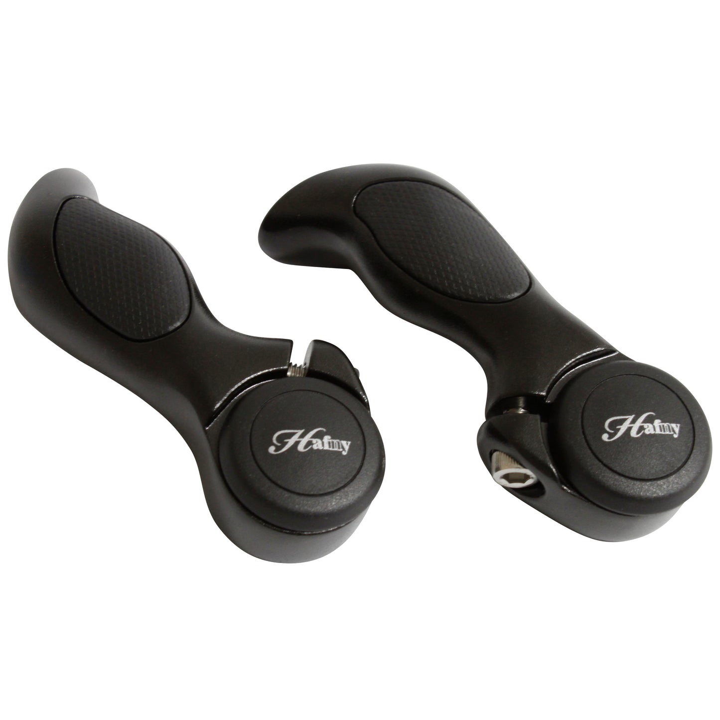 Hafny Alu Aero Handlebar End Plugs Black (Pair)