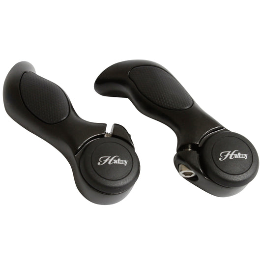Hafny Alu Aero Handlebar End Plugs Black (Pair)
