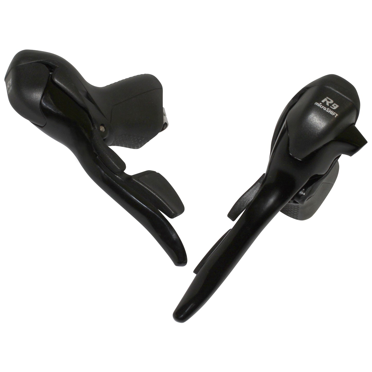 Microshift 9-speed triple road levers black
