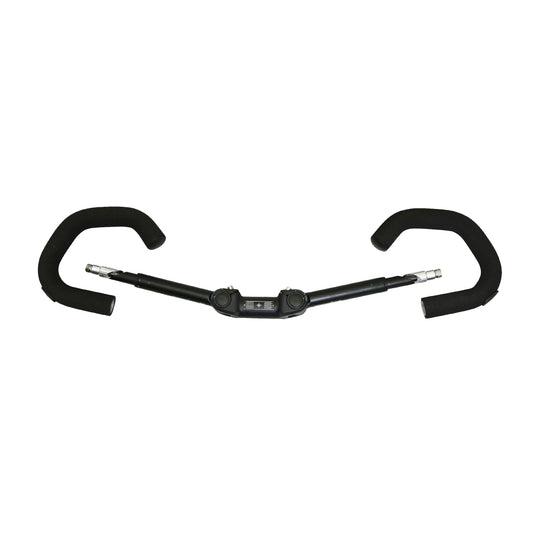 Cintre City-trekking Ergotec réglable-pliable alu noir diam 31,8mm l 600mm