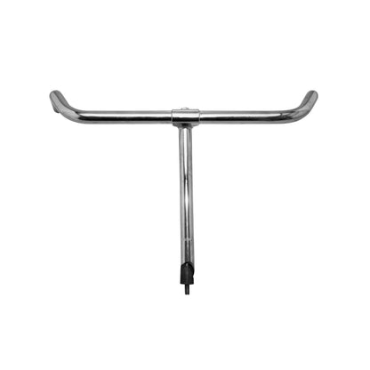 Cintre City Ergotec porteur holland avec potence plongeur d.22,2 acier chrome l525mm