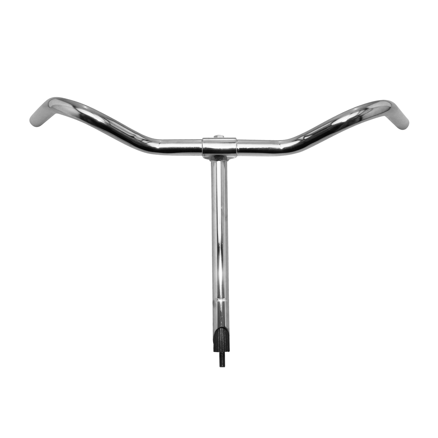 Handlebar City Ergotec carrying Dutch type with quill stem d.22,2 chrome steel l565mm