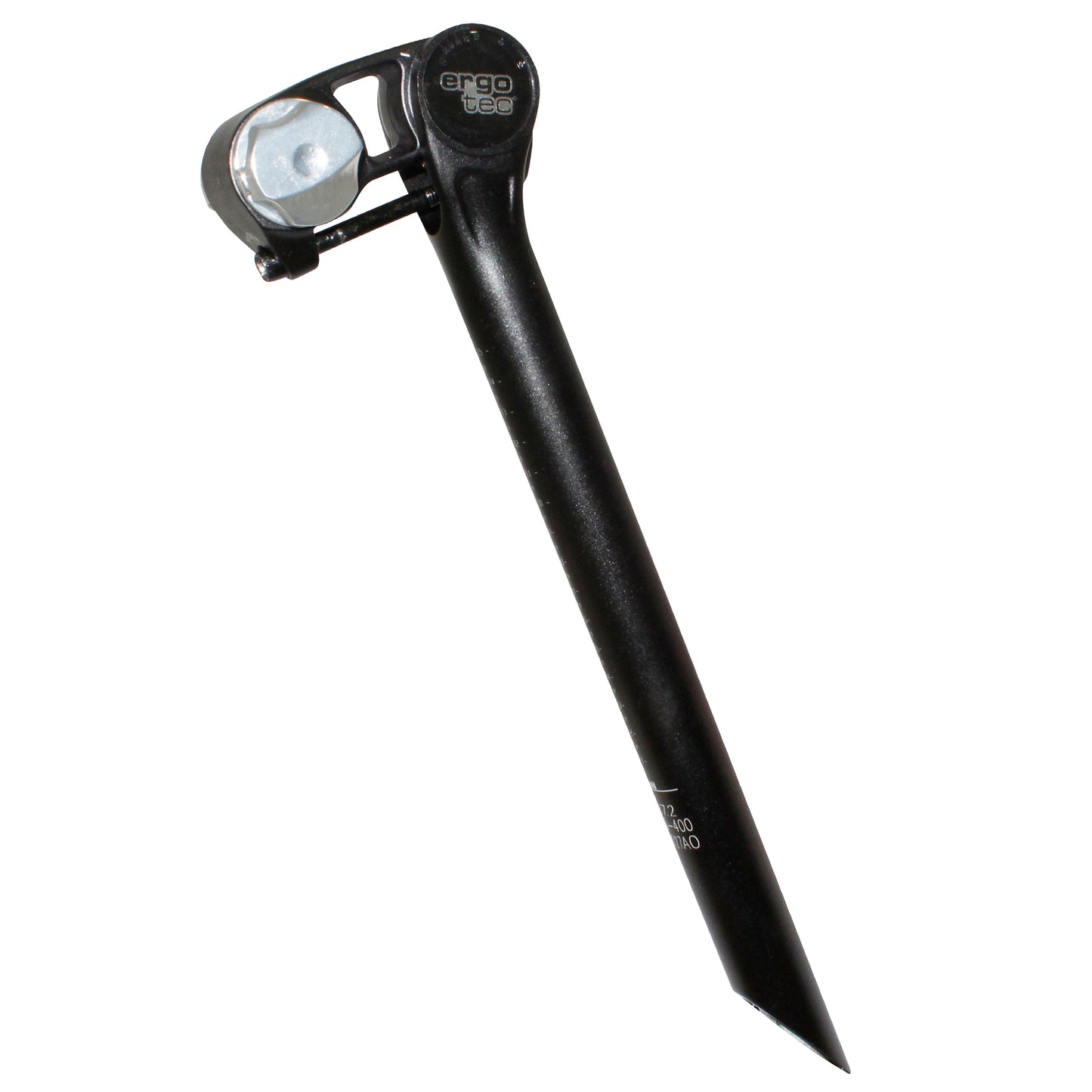Tige de selle Ergotec Futura réglable -10/+50 mm diam 27,2 L400