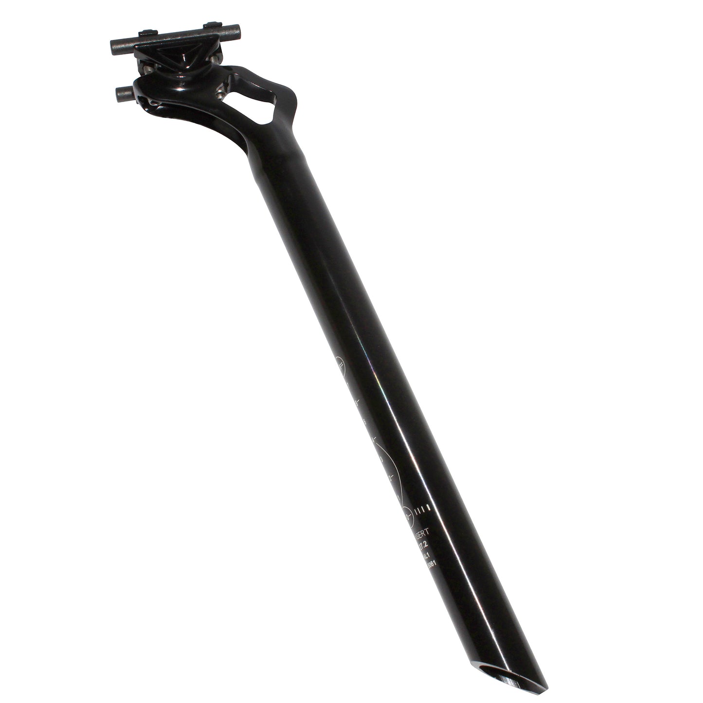 Tige de selle PCP alu diam 27,2 L350 recul 25