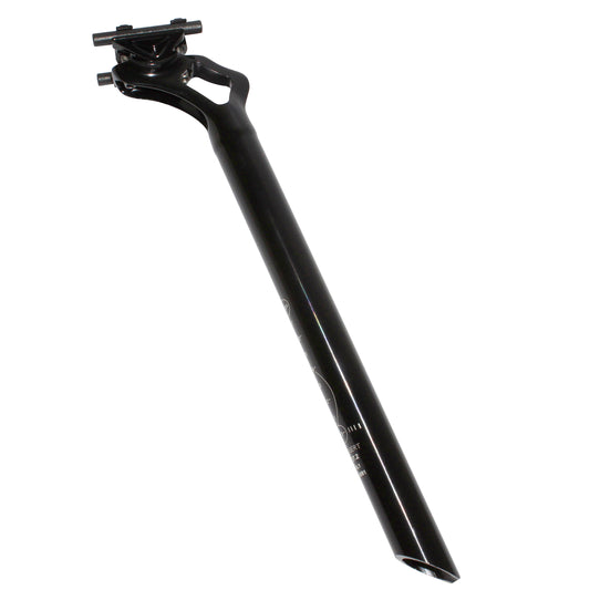 PCP aluminum seatpost, 27.2mm diameter, 350mm length, 25mm setback