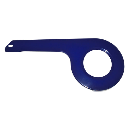 Blue chain guard for 20" PCP tricycle