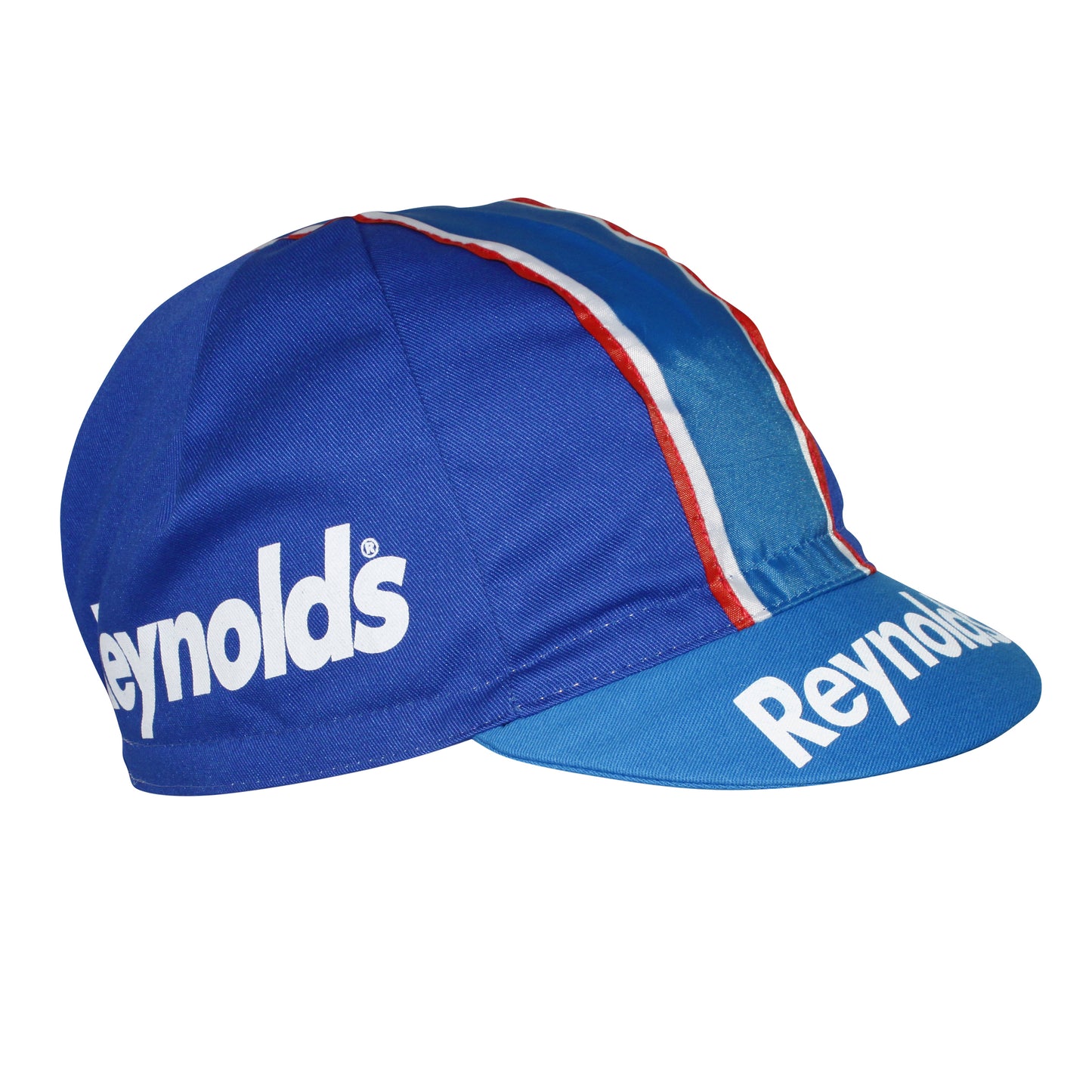 Casquette vélo équipe vintage reynolds bleu Gist