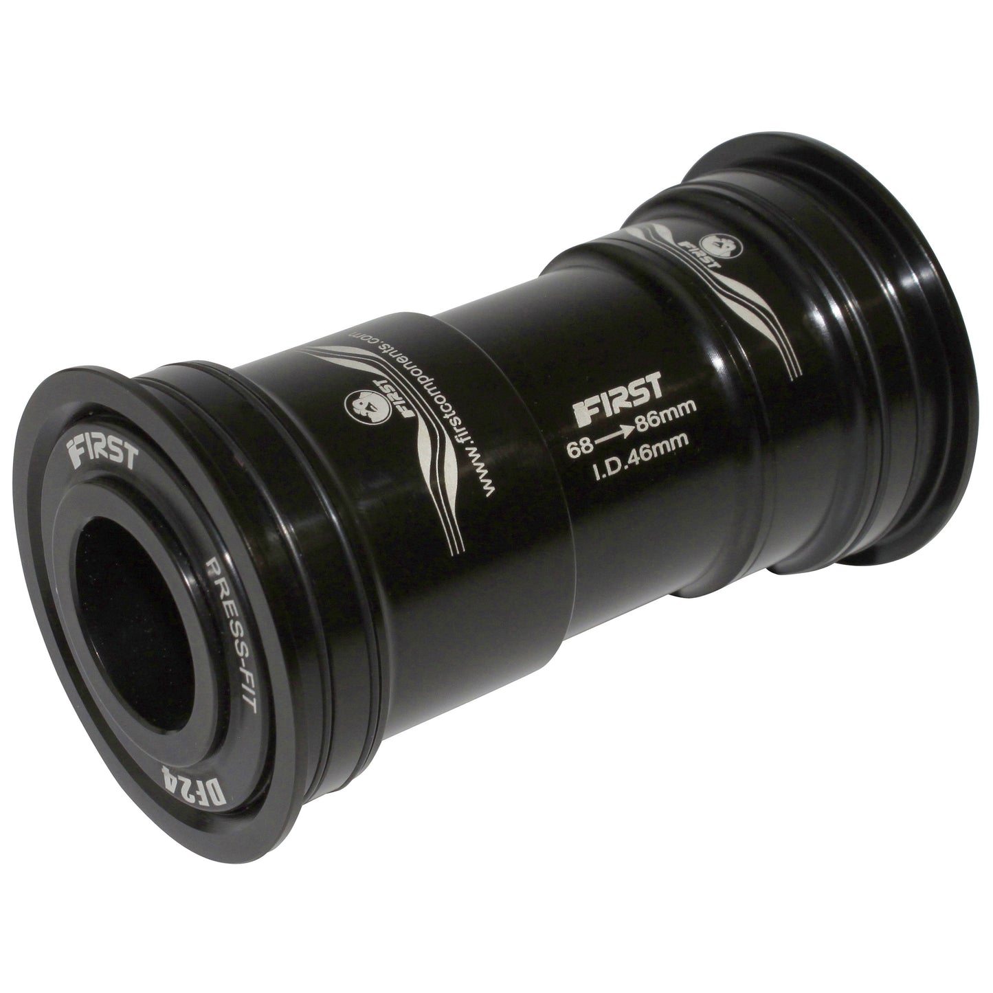 Cuvette intégrée boîtier route à emboîter-bb386 PCP boîte 68-86.5 diam 46 pour axe 22-24mm pour truvativ