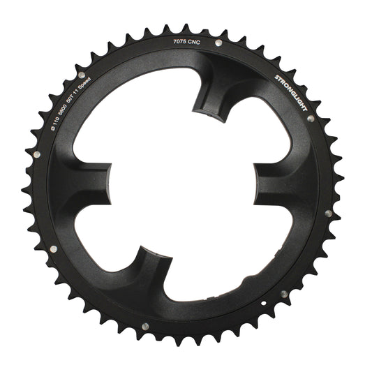 Plateau route Stronglight 4 bras D110 pour Shimano 105 5800 50D ext